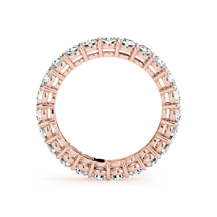 2.30 ct. Round Diamond Eternity Ring-VIRABYANI